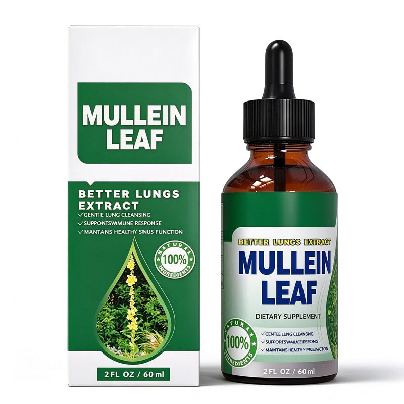 Breathe Easy with Mullein Drops
